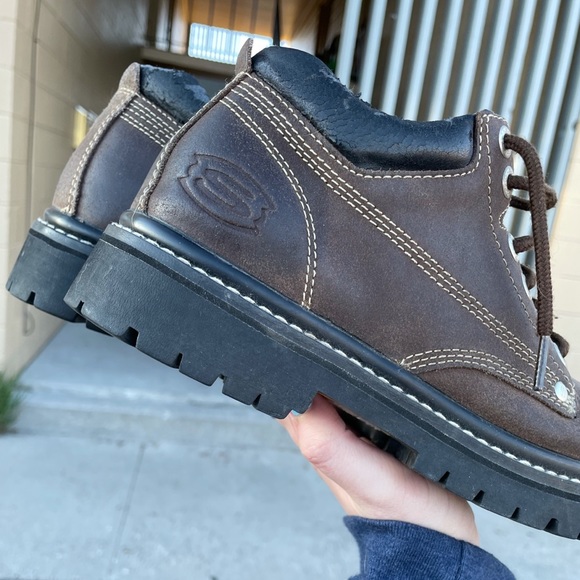 Y2K Chunky Platform Brown Skechers Boots - Picture 4 of 5